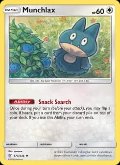 Munchlax — Unified Minds — Uncommon