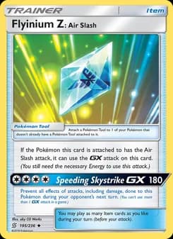 Flyinium Z: Air Slash — Unified Minds — Uncommon