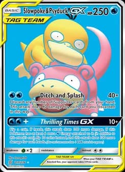 Slowpoke & Psyduck GX — Unified Minds — Ultra Rare
