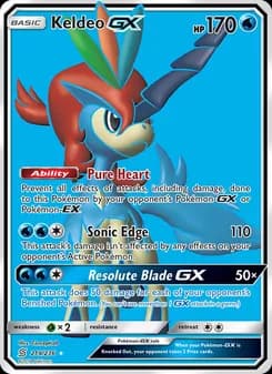 Keldeo GX — Unified Minds — Ultra Rare