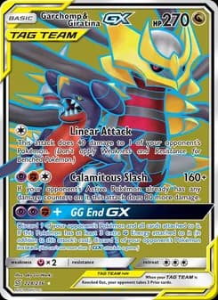 Garchomp & Giratina GX — Unified Minds — Ultra Rare
