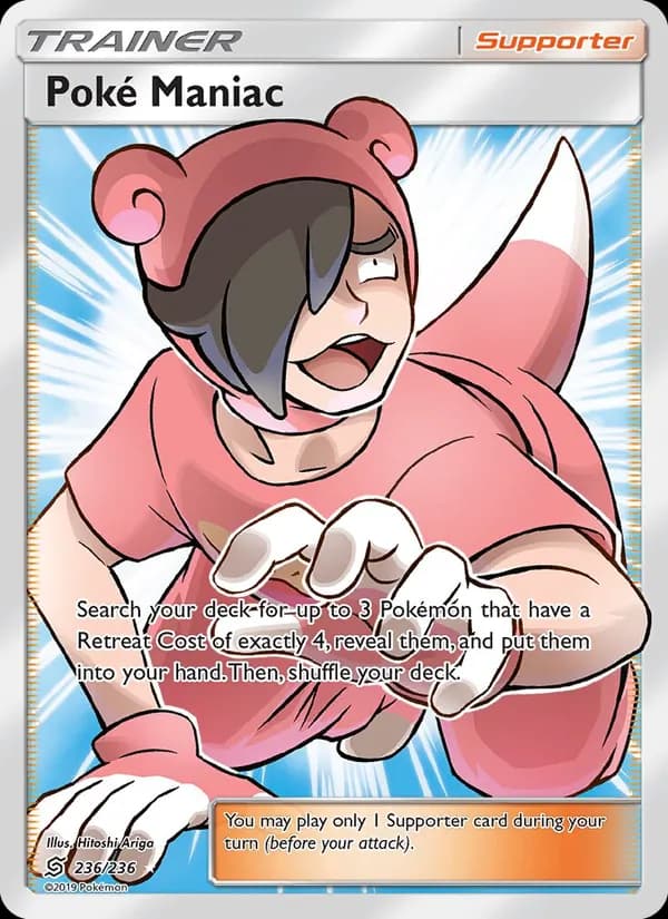 Poké Maniac — Unified Minds, Ultra Rare