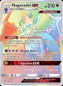 Naganadel GX — Unified Minds — Secret Rare