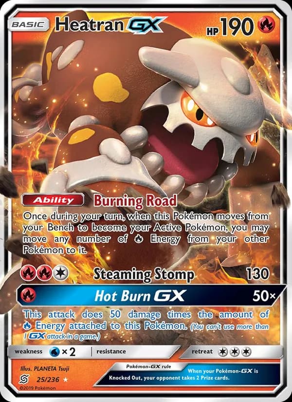 Heatran GX — Unified Minds, Ultra Rare