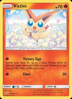 Victini — Unified Minds — Rare