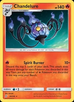 Chandelure — Unified Minds — Rare