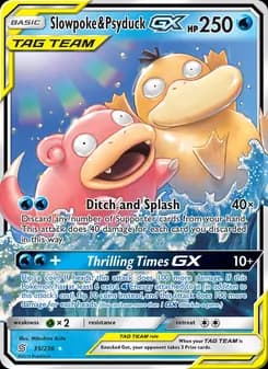 Slowpoke & Psyduck GX — Unified Minds — Ultra Rare