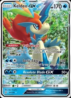 Keldeo GX — Unified Minds — Ultra Rare