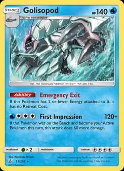 Golisopod — Unified Minds — Rare