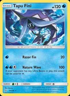 Tapu Fini — Unified Minds — Rare