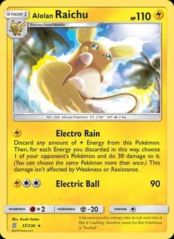 Alolan Raichu — Unified Minds — Rare