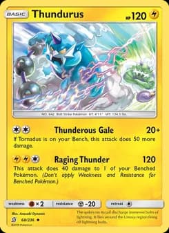Thundurus — Unified Minds — Uncommon
