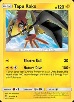 Tapu Koko — Unified Minds — Rare