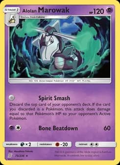 Alolan Marowak — Unified Minds — Rare