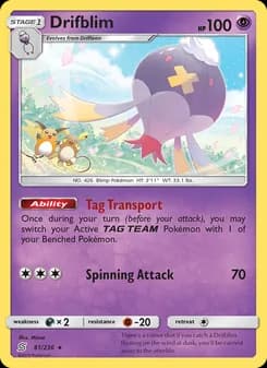 Drifblim — Unified Minds — Rare