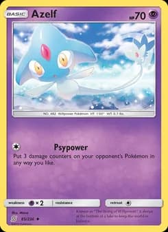 Azelf — Unified Minds — Uncommon