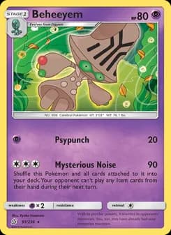 Beheeyem — Unified Minds — Rare