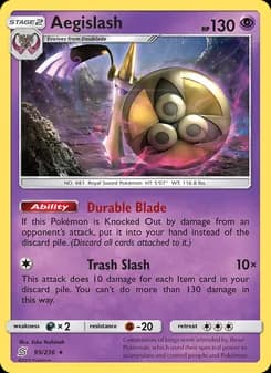 Aegislash — Unified Minds — Rare