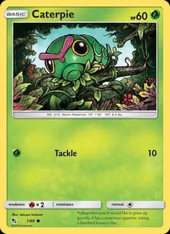 Caterpie — Hidden Fates — Common