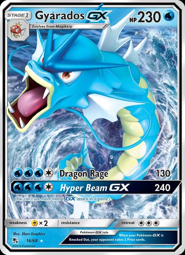 Gyarados GX — Hidden Fates, Ultra Rare