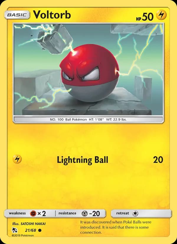 Voltorb — Hidden Fates, Common