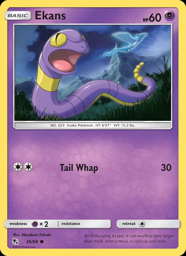 Ekans — Hidden Fates, Common
