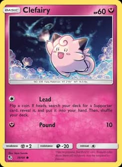 Clefairy — Hidden Fates — Common