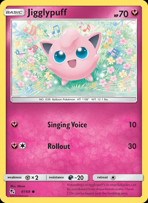 Jigglypuff — Hidden Fates, Common