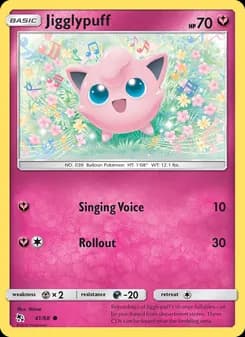 Jigglypuff — Hidden Fates — Common