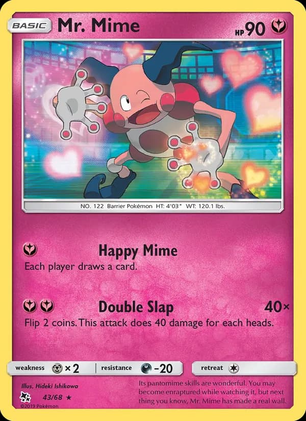 Mr. Mime — Hidden Fates, Rare