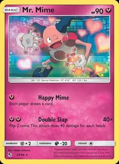 Mr. Mime — Hidden Fates — Rare