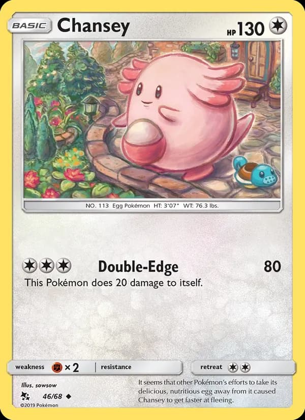 Chansey — Hidden Fates, Uncommon