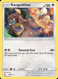 Kangaskhan — Hidden Fates — Rare