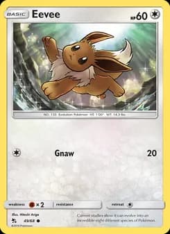Eevee — Hidden Fates — Common