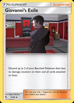 Giovanni’s Exile — Hidden Fates — Uncommon