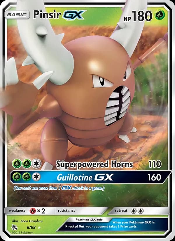 Pinsir GX — Hidden Fates, Ultra Rare