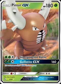 Pinsir GX — Hidden Fates — Ultra Rare