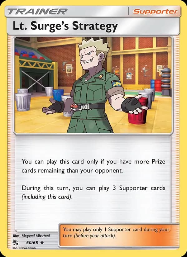 Lt. Surge’s Strategy — Hidden Fates, Uncommon