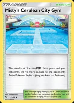 Misty’s Cerulean City Gym — Hidden Fates — Uncommon