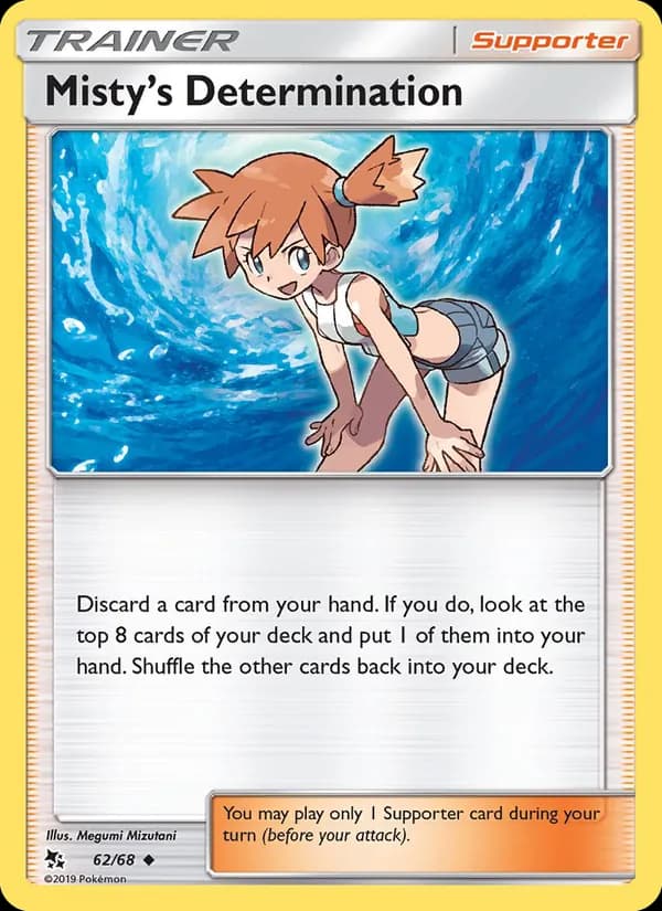 Misty’s Determination — Hidden Fates, Uncommon