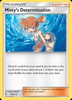 Misty’s Determination — Hidden Fates — Uncommon