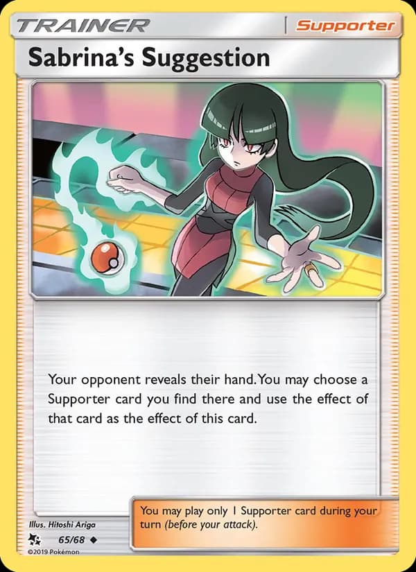 Sabrina’s Suggestion — Hidden Fates, Uncommon