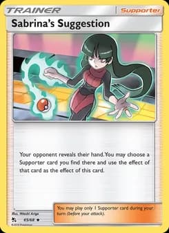 Sabrina’s Suggestion — Hidden Fates — Uncommon