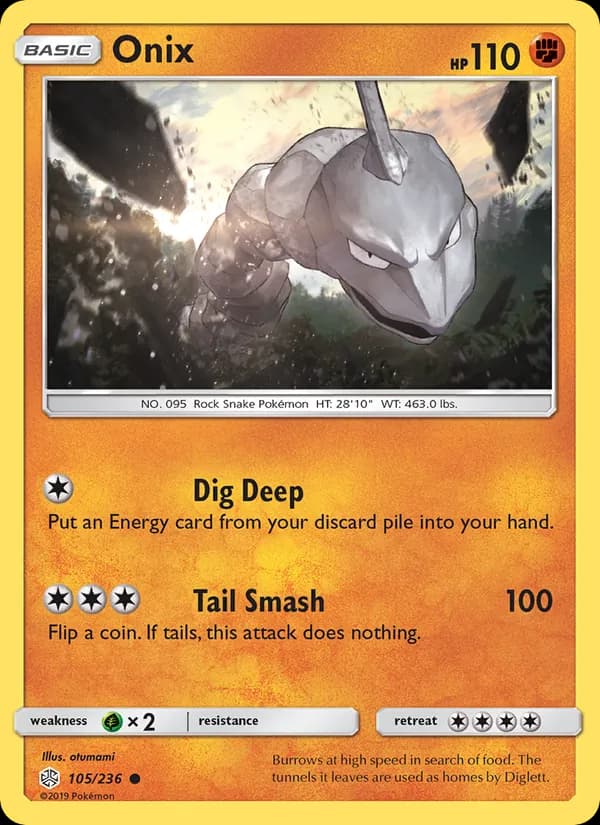 Onix — Cosmic Eclipse, Common