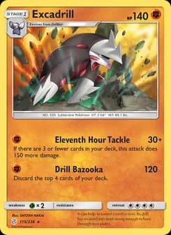 Excadrill — Cosmic Eclipse — Rare
