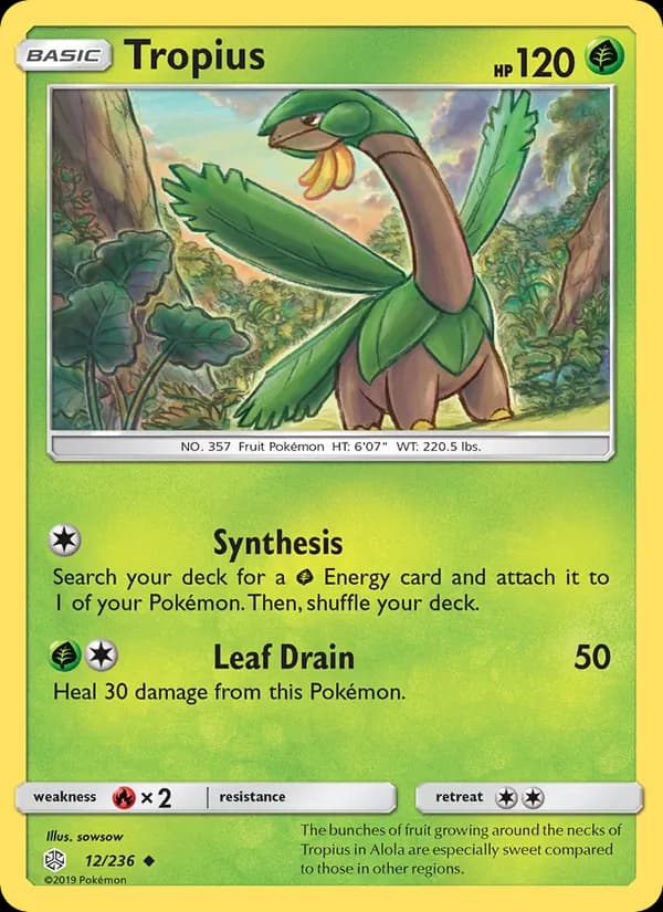 Tropius — Cosmic Eclipse, Uncommon