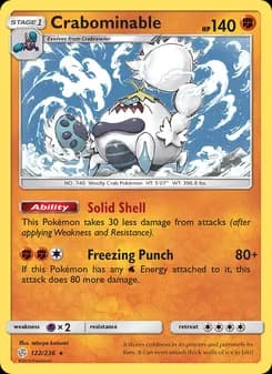 Crabominable — Cosmic Eclipse — Rare