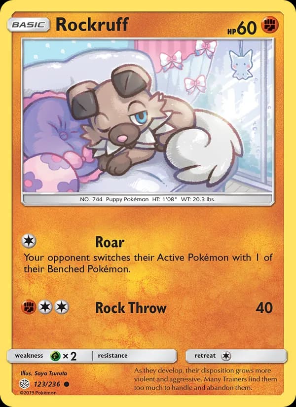 Rockruff — Cosmic Eclipse, Common