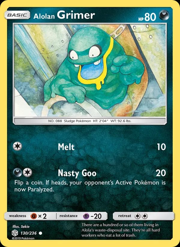 Alolan Grimer — Cosmic Eclipse, Common