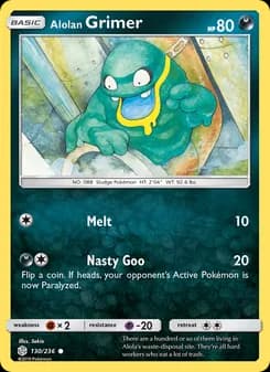 Alolan Grimer — Cosmic Eclipse — Common